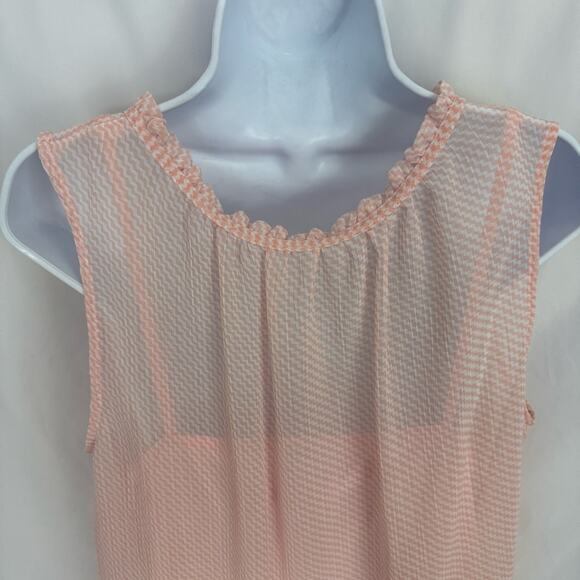 JCPenney Sheer Blouse w/Tank Size X-Large - Picture 9 of 10